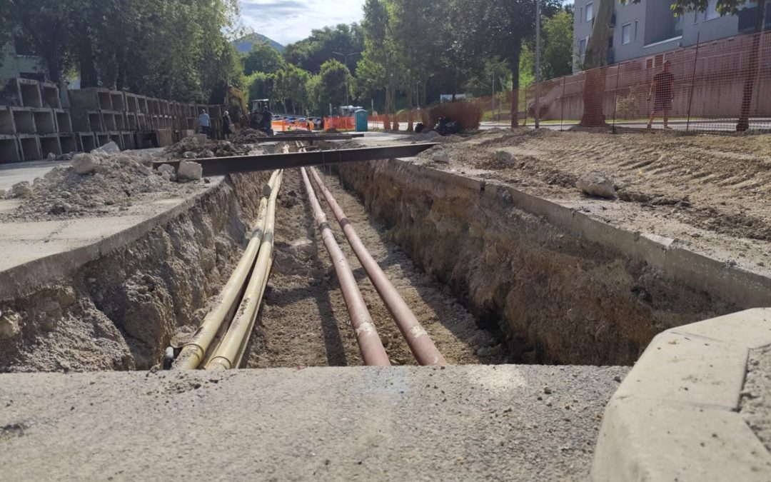 Začetek del na območju Krajevne skupnosti Gorica