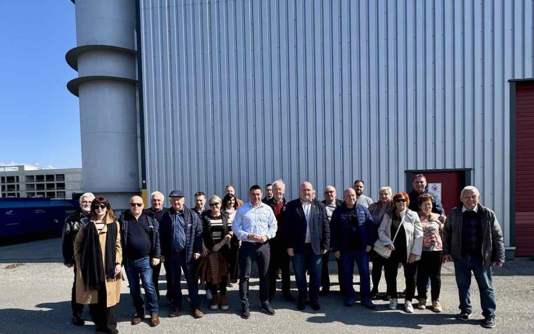 Ogled biomasnega obrata v Celovcu kot primer dobre prakse za prihodnje vire toplote v Šaleški dolini